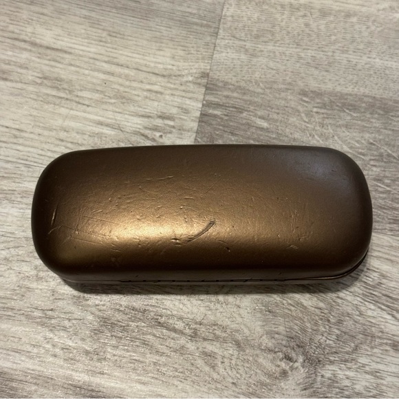 VINTAGE GUCCI - Bronze Sunglasses Eye Glasses Hard Shell Case - Case Only - Picture 3 of 7